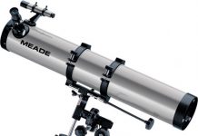 Cómo limpiar un telescopio reflector