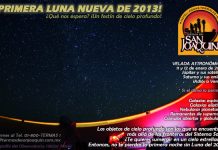 Velada astronómica en Termas de San Joaquín